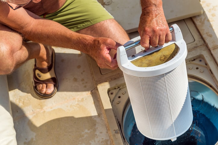 Pool Filter Cleaning in North Dallas, TX
